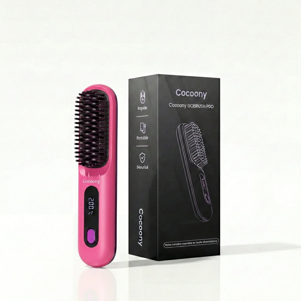 Brosse Cocoony pour Cheveux Courts