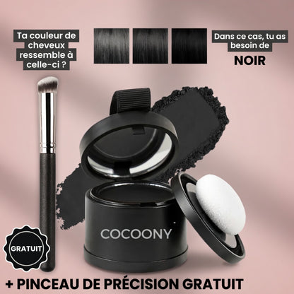 Cocoony - Couverture instantanée des racines et des cheveux gris