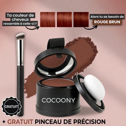 Cocoony - Couverture instantanée des racines et des cheveux gris