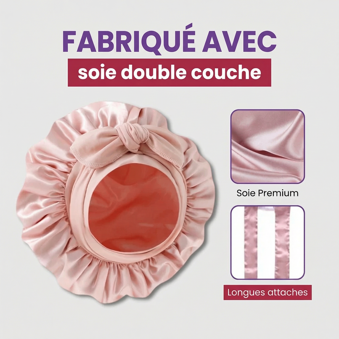 Bonnet en Soie - Cocoony