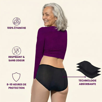 Culotte Anti-Fuites & Soutien Pelvien | 2 + 3 Gratuites
