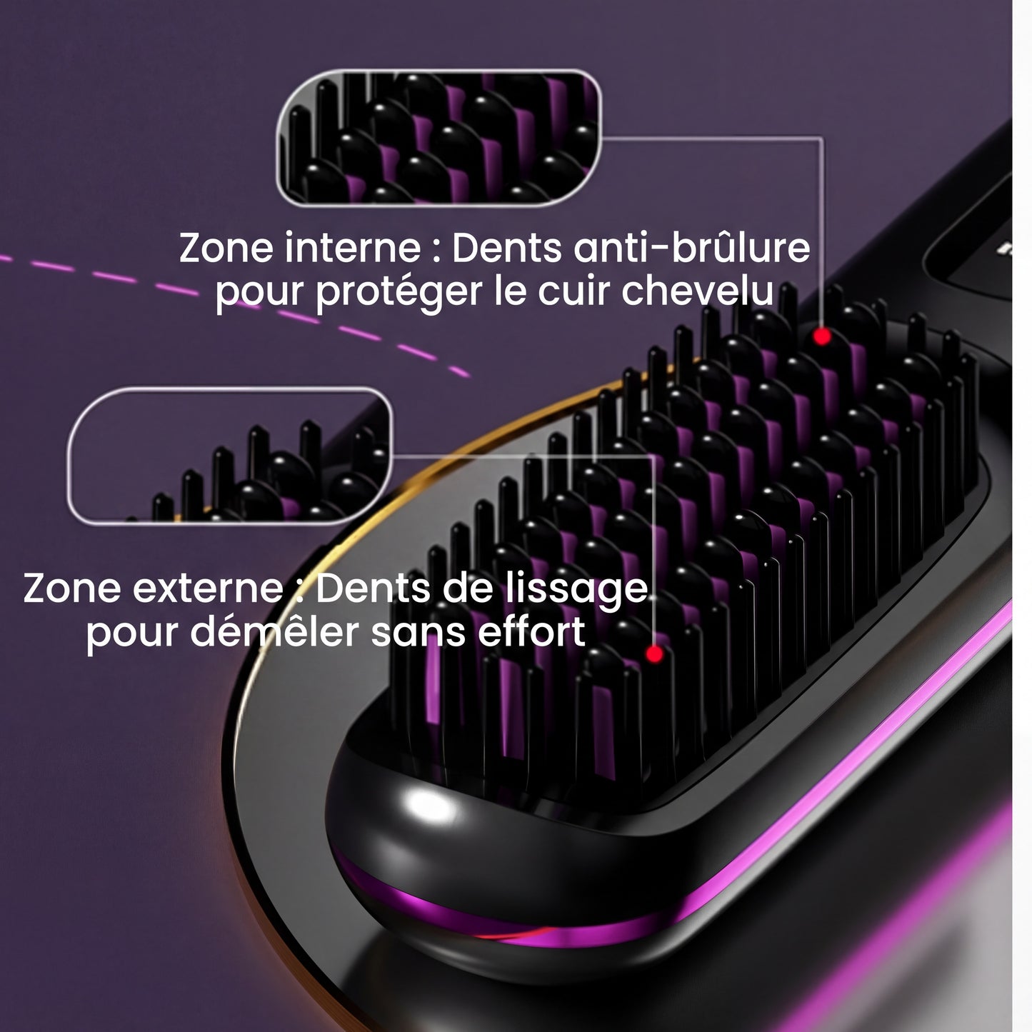 Brosse Cocoony pour Cheveux Courts